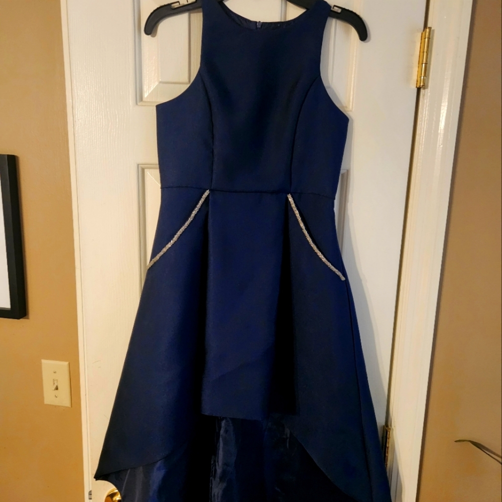 Girls Navy Dress